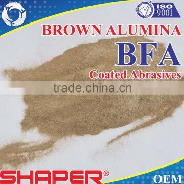 280 # Brown Aluminum Oxide BFA for Abrasive Cloth Roll