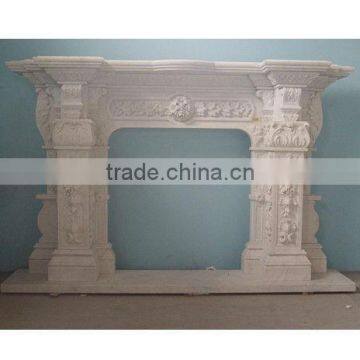 Luxury Indoor Marble Frame Fireplace