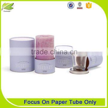 Wonderful kraft round white paper tube