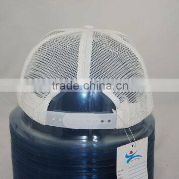 Promotional Imprinted Polyester Cap w/ Mesh Back and Plastic Buckle photo-3