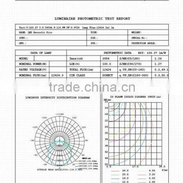 CE, RoHS 100-277v/347-480V Pure White Cold White Led Retrofit Lighting 100w for Prison photo-6