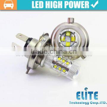 Super Brightest 80w 12V H4 Car LED Indicator Bulbs Led Sidelight Bulbs