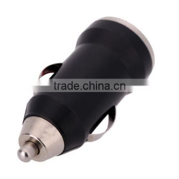 Bullet Shape Mini Car Charger Adapter with USB port