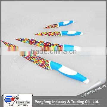 China goods wholesale coloured ceramic knife set