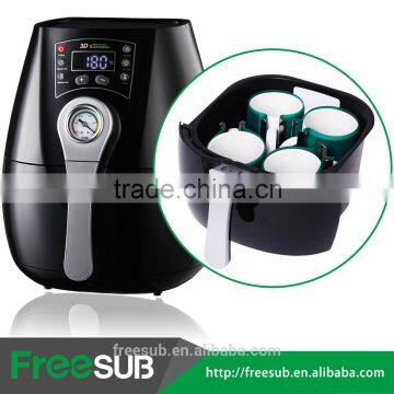 2014 New Mini 3D Sublimation Vacuum Heat Press Machine , Shot Glass Mug Printing Machine for Sale