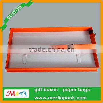 9.46'' Inches Cardboard Decorative Jewelry Boxes Velvet Interior for Necklace Bracelet Anklet Boxes