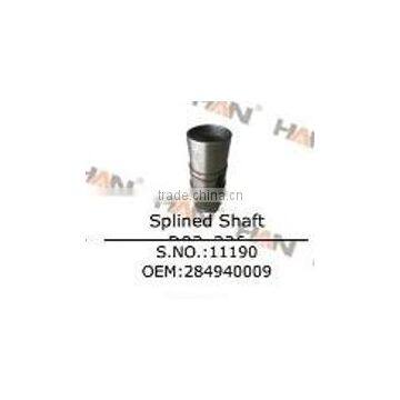 Putzmeister splined shaft OEM 284940009 concrete pump spare parts