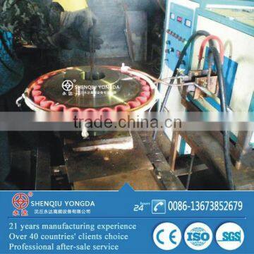 Supersonic frequency induction hardening machine