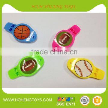 Promotional toy whistle