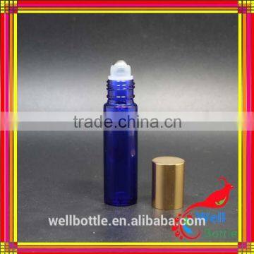 15ml Deodorant Glass Roll on Bottle Perfume Empty Glass Bottle Blue Frost for Essential Oil photo-6