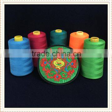 Bright 100% Cone Spun Polyester Yarns Sewing Thread 40/2 From China photo-4