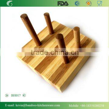 BH017 1 Pieces Bamboo Cutting Board Holder Convienent Portable Board Stander Kitchen Set Home Appliance photo-5