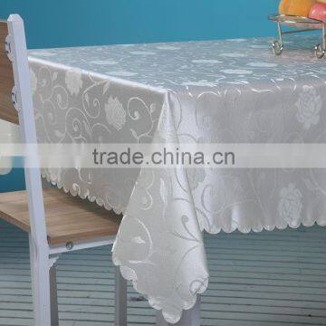 1PC cheap damask Polyester Table cloth jacquard