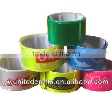 custom printed slap bracelets