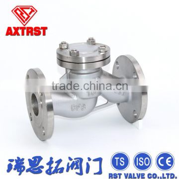 API Stainless Steel Flange Lift Swing Check Valve