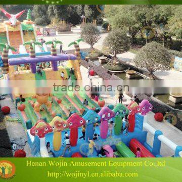 Giant boot camp inflatable obstacle course for sale