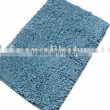 Microfiber carpet fabric