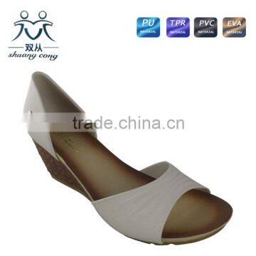 2016fancy high heel women sandal peep-toe shoes girls sandals PU