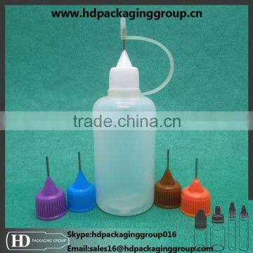 50ml LDPE bottle with needle tip cap promotion price from manufacture