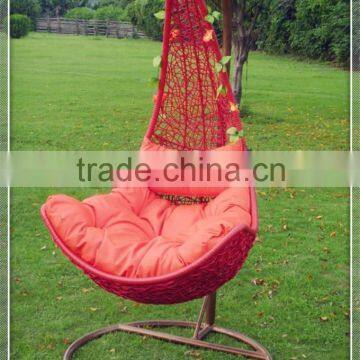 Hot sale leisure rattan patio swing