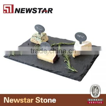 Newstar black slate cheese plate