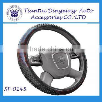 new style fashionable massage car steering wheel cover from manufacture