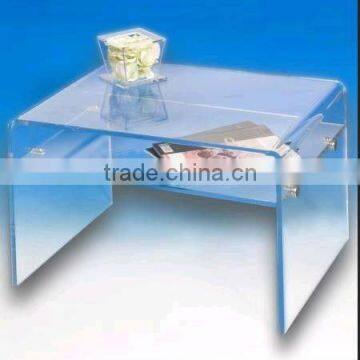 acrylic coffee console