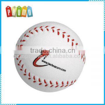 63mm Baseball PU stress ball,stress toy