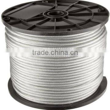 Canada 316 316l steel wire rope Anping Factory