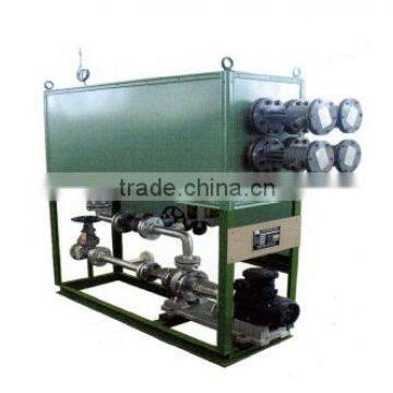 Horizontal electric power organic heat carrier boiler