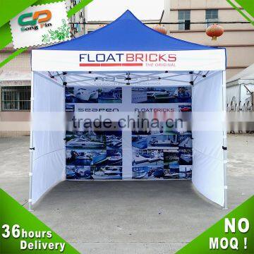 china factory 10x10ft advertising printed folding tent for promotion