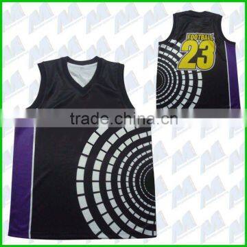 Long sleeved/sleeveless sublimated australian football jerseys