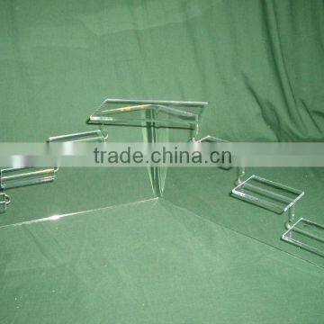 Acrylic Stair Riser, acrylic riser, acrylic stair platform