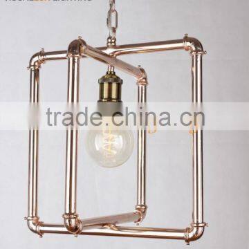 MC1001-1 Wrought Iron 3-lite Rose Gold Plated Antique Chandelier Vintage Chandelier Light