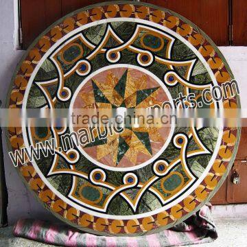 Overlay Inlay Home Decoration Bmarble Overlay Table Tops