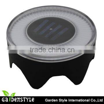 led light wholesalers solar light, round shape solar deck light, super bright power deck led light