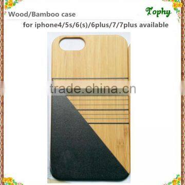 Durable mobile phone case, Wood phone cover for iPhone, colorful printing phone covers