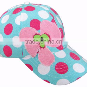 Floral baseball caps children cap germany