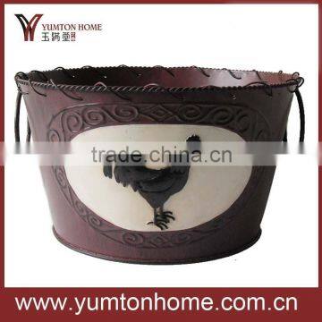 China supplier West cowboy decorative bucket