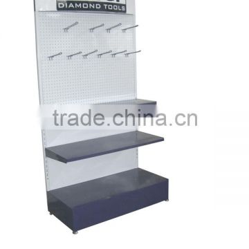 supermarket floor display stand /metal display stand