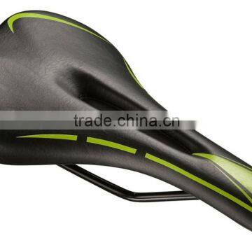 Trade assurance supplier comfortable bicycle saddle dual-track cushion waterproof bike seat for road mountain bicycle