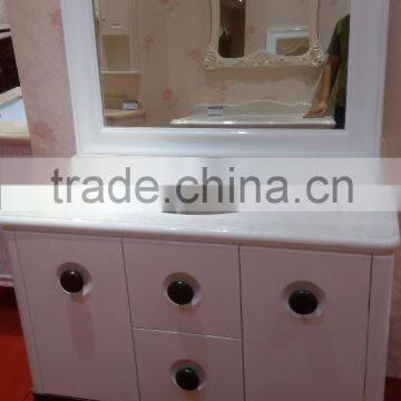 kangchen modern style use family soild wooden bathroom vanity cabinet