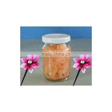 Bottle packaging tender ginger best sales good taste pickled sushi ginger,gari,shoga