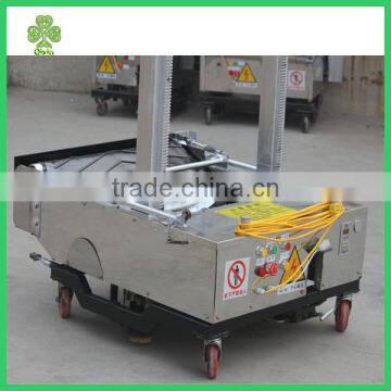 auto wall rendering machine for construction site