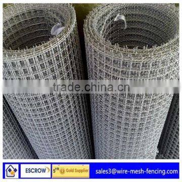 crimped wire mesh/woven crimped wire mesh/galvanized filter crimped wire mesh