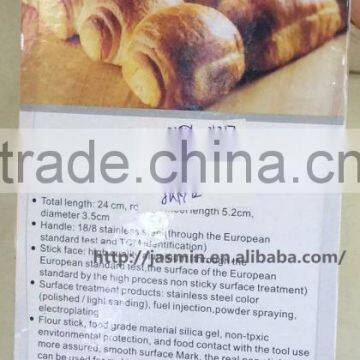 Wholesale Hot Sell Mini Stainless Steel Rolling Pins With A Plastic Handle
