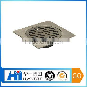 customized stainless steel 4 inches ground leakage floor drain cover for bathroom / shower