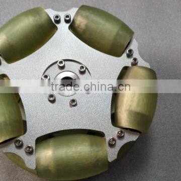 203mm Heavy Duty Industrial Omni Directional Wheel With Pu Roller (professional Custom,payload:80KG/pcs ) photo-3