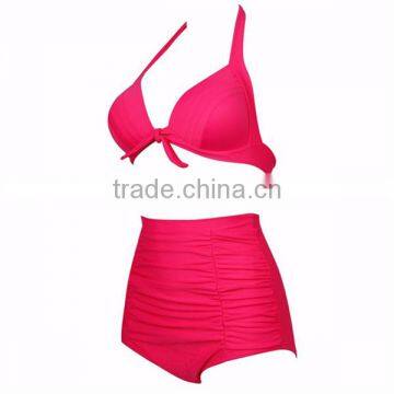 High Quality Hot Sexi Sweet Women Sexy High Waist Woman Swimwear photo-3