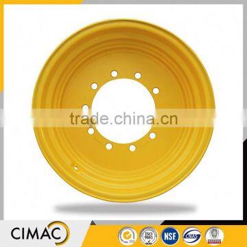 Custom new design solid rubber solid wheel